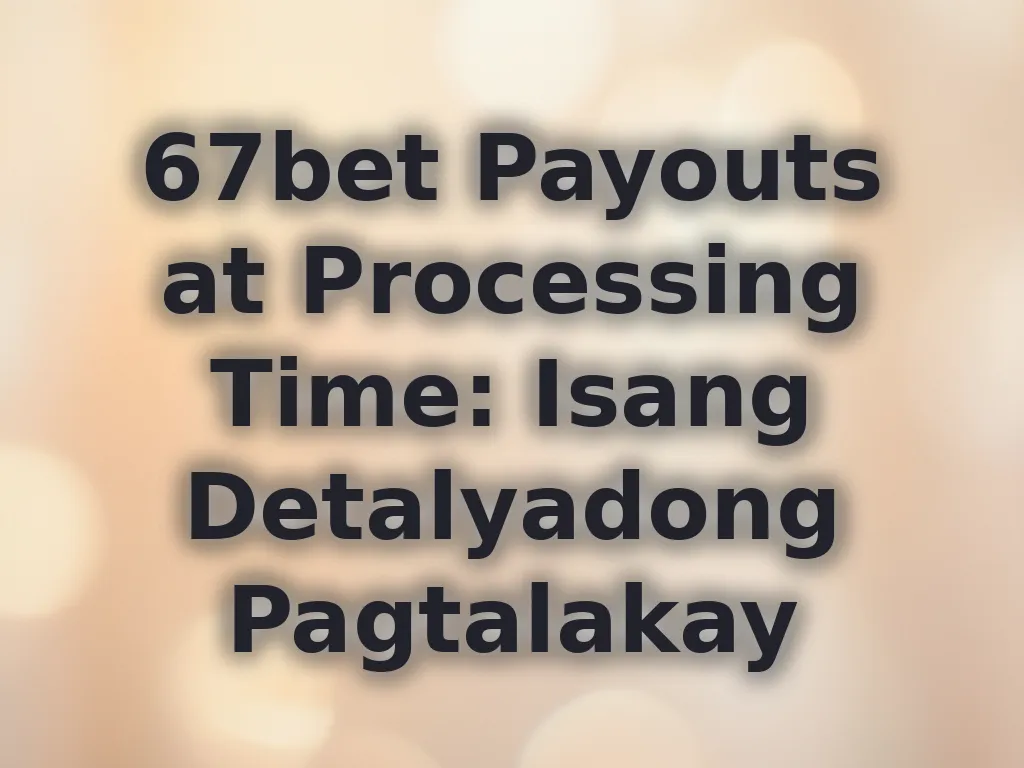 Payout processing time details